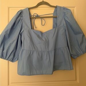 NWT! Abercrombie & Fitch Puff Sleeve Top